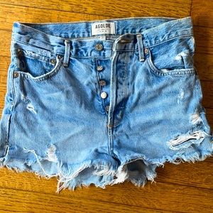 Agolde Jean shorts size 27